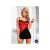 Tiffany-Chemise-piros-fekete-csipkehaloing